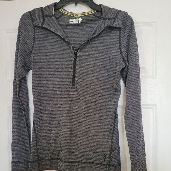 Smartwool Tops - SMARTWOOL hooded half zip